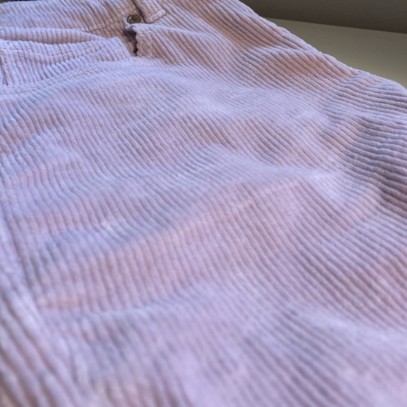 American Eagle Corduroy Mom Pants, Pastel Pinn, Size 6, X-long - Picture 2 of 4